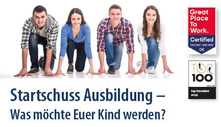 Anzeige startschuss Ausbildung header